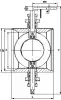 control valve, DN400, PN63 