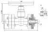 15с68нж-ХЛ globe valve, DN15, PN160 