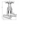 control valve, DN10, PN100 