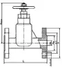 15с65нж-ХЛ globe valve, DN32, PN16 