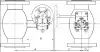 ball valve, DN65, PN40 