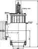 safety valve, DN250, PN25 