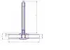 ball valve for underground installation, DN65, PN25 