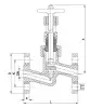 15нж65п globe valve, DN125, PN16 