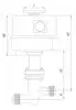 14с917п36-1 Bellow bellows valve, DN25, PN25 