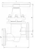 14нж17п28-1 bellows globe valve, DN50, PN10 