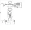 control valve, DN65, PN235 