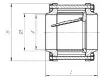 19с38нж swing check valve, DN150, PN25 