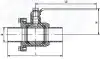 ball valve, DN100, PN80 
