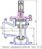 7с-6-2 safety valve, DN200, PN40 