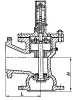 7с-6-1 safety valve, DN150, PN40 