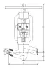 globe valve, DN10, PN373 