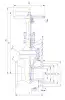 30нж76нж cast gate valve, DN200, PN63 