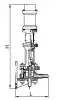 spring impulse valve, DN25, PN69 