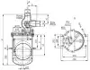 float-type feed-control regulator, DN100, PN25 
