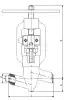 globe valve, DN10, PN250 