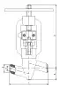 globe valve, DN65, PN235 