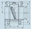 19с38нж swing check valve, DN200, PN64 