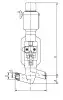 globe valve, DN50, PN137 