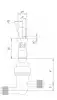 14с017ст6 bellows globe valve, DN10, PN10 