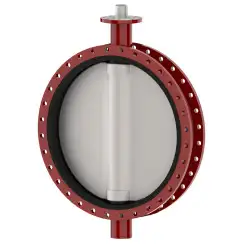 Wafer type butterfly valve with steel body and stainless steel disk and EPDM seat, DN800, PN10. PA300 series 