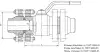 ball valve, DN65, PN250 