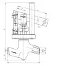 control valve, DN20, PN100 