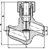 check valve, DN65, PN98 
