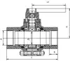 ball valve, DN50, PN250 