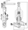 lever-operated needle control valve with gland packing, DN65, PN98 
