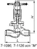 straight globe valve with gland seal, DN150, PN100 