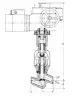 1053-50-ЭК globe valve, DN50, PN137 