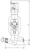 globe valve, DN40, PN373 