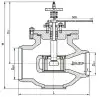 6с-12-4-1 butterfly valve, DN300, PN63 