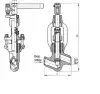 9с-6-5 needle control valve, DN65, PN98 