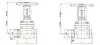 31с45нж Forged gate valve, DN15, PN160 