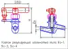 9с-4-1-1 needle control valve, DN20, PN63 