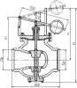 double-seat control valve, DN400, PN63 
