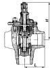 safety valve, DN125/250, PN250 