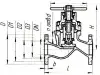15с5п bellows globe valve, DN25, PN16 