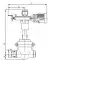 control valve, DN100, PN98 