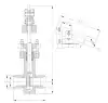 control valve, DN50, PN137 