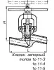 1с-12-4 globe valve, DN32, PN100 