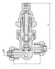 14с26п globe valve, DN15, PN25 