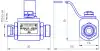 ball valve, DN6, PN250 