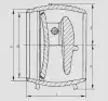 swing check valve, DN700, PN80 