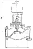 25ч945бр singe-seat control valve, DN125, PN16 