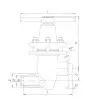 14с17ст21 Bellow bellows valve, DN100, PN10 