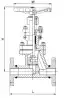 15с65нж globe valve, DN15, PN16 