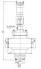 safety valve, DN200/250, PN250 